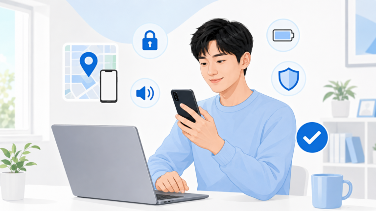 갤럭시 분실폰 위치 찾기 설정 방법｜Samsung Find 잠금·소리 울리기