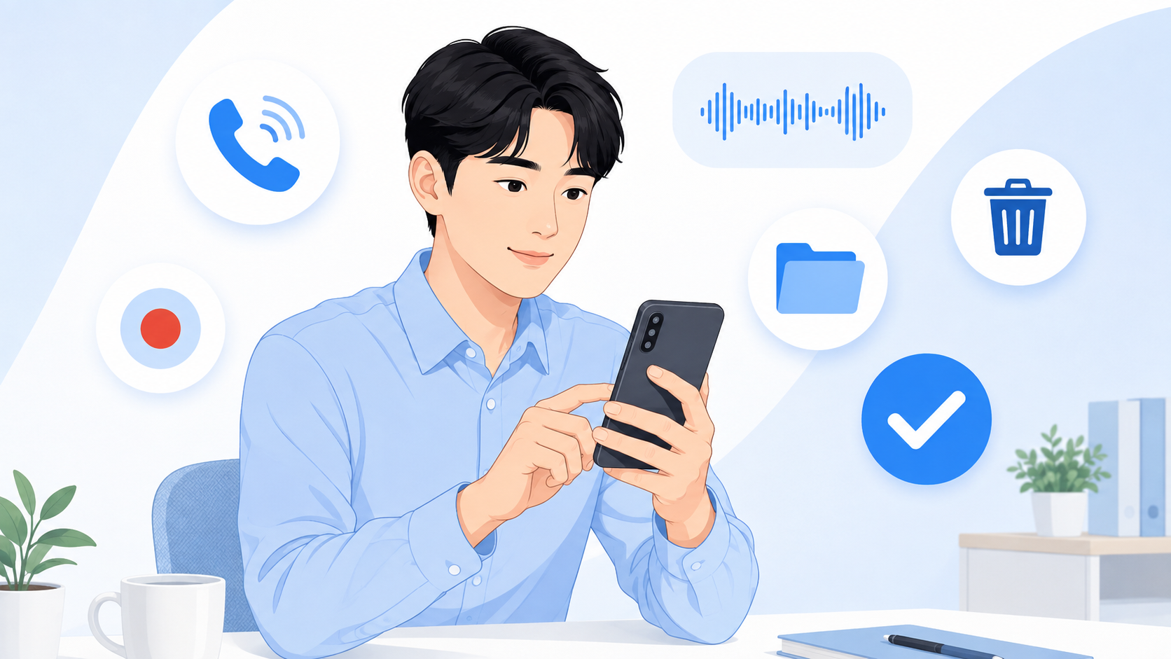 갤럭시 통화 자동 녹음 설정 방법｜녹음 파일 확인·삭제까지
